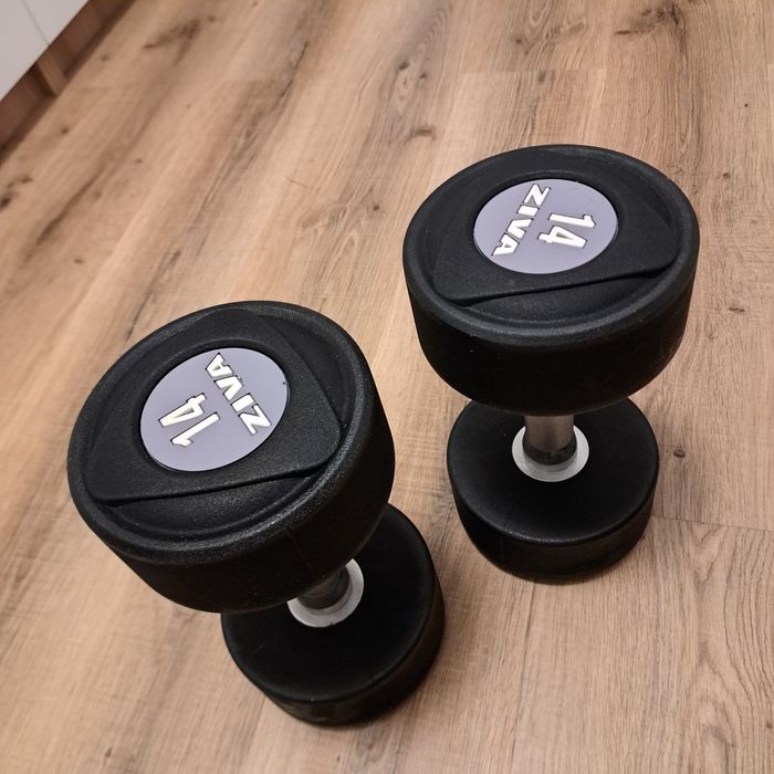 Gantere Ziva de 14 kg fiecare