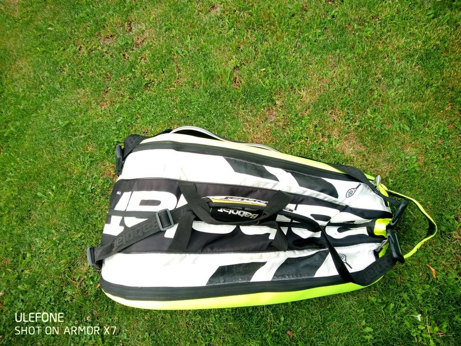 Професионален тенис сак с автограф на Рафа