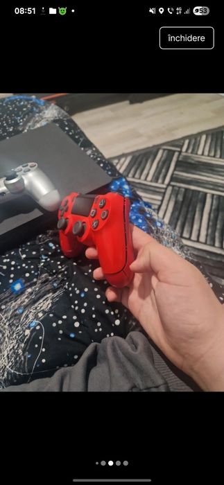 Ps 4, cu 2 manete și 3 jocuri