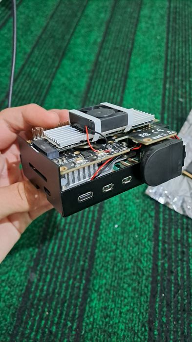 Raspberry pi 5 8gb ram full hat nvme