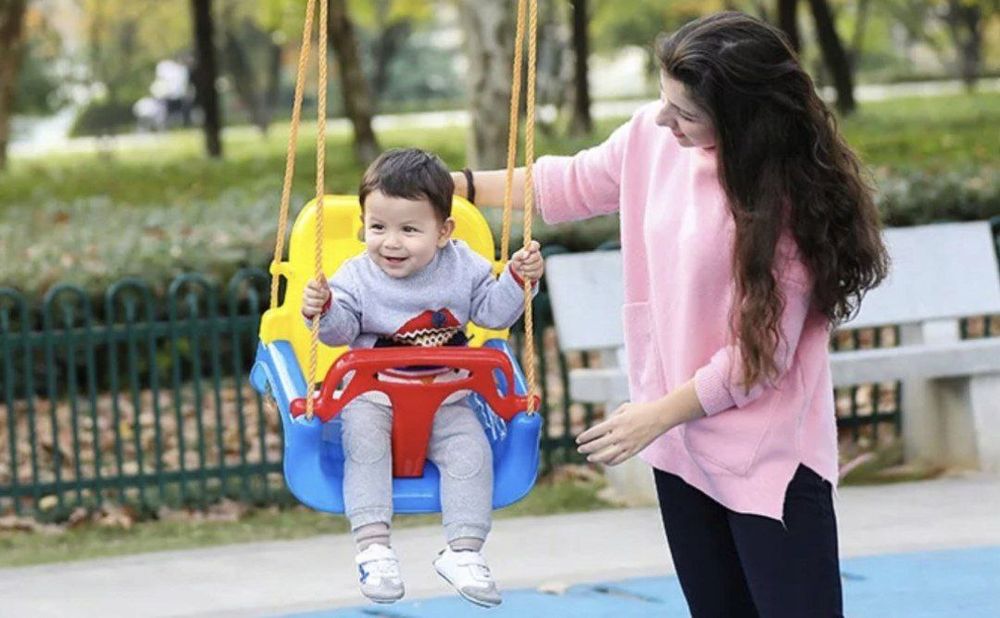 3 в 1 Качели детские подвесные.