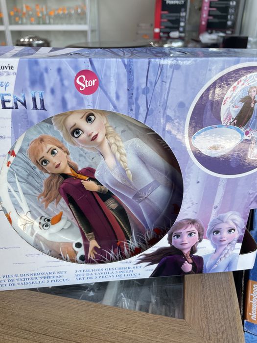 Детски сервизи за хранене Пес Патрул и Елза и Ана