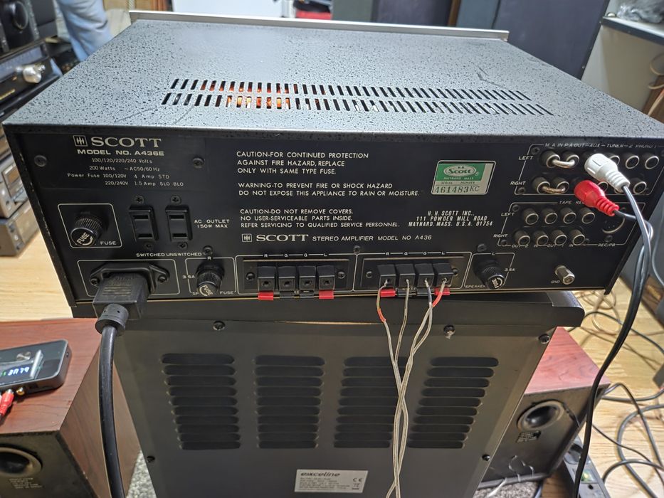 Amplificator vintage Scott A-436