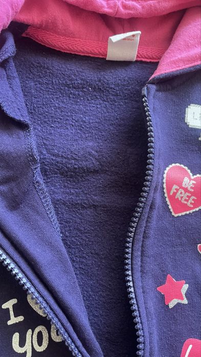 Двойка на девочку 2-3 года утепленная