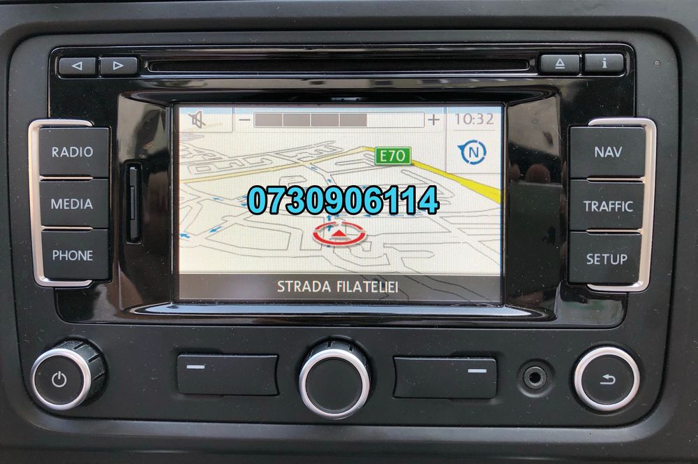 Harta  VW Navigatie 2026 Passat,Golf,Touareg,Tiguan,Jetta