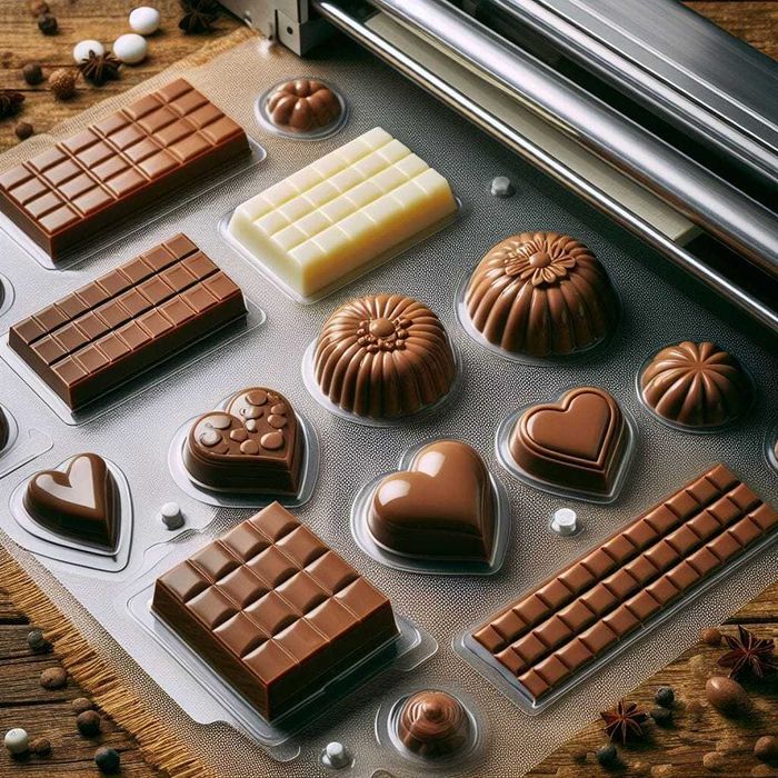 Упаковка для печенья или пирожного.