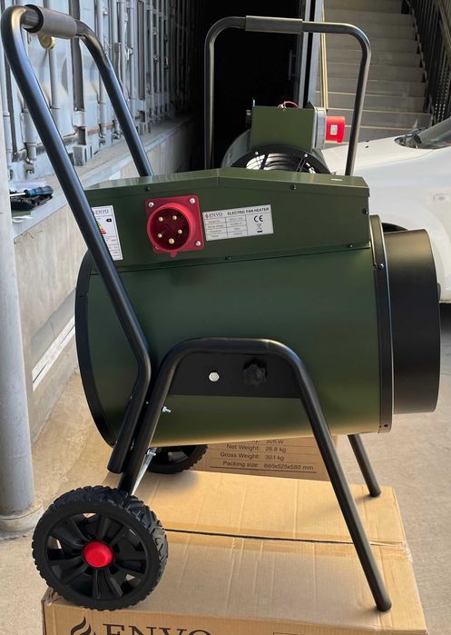 Мощный обогреватель 15 kW Тепловая пушка Dostavka