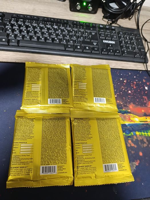 Струны для электрогитары