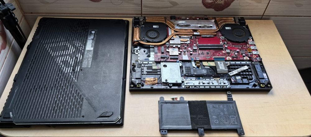 Piese/Dezmembrez---Laptop Asus G15 ROG G512LV_i7-10750H, RTX 2060 6GB