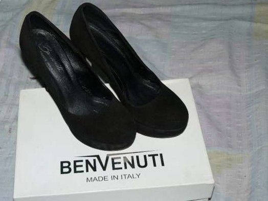 Pantofi din piele naturala Benvenutti