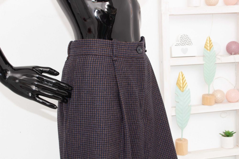 COS оригинален дамски панталон вълна широк 40 М