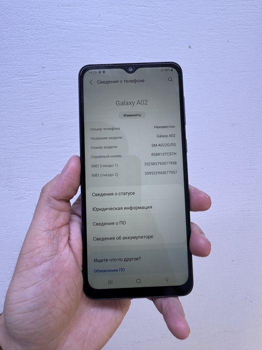 Samsung A02 32гб Оригинал