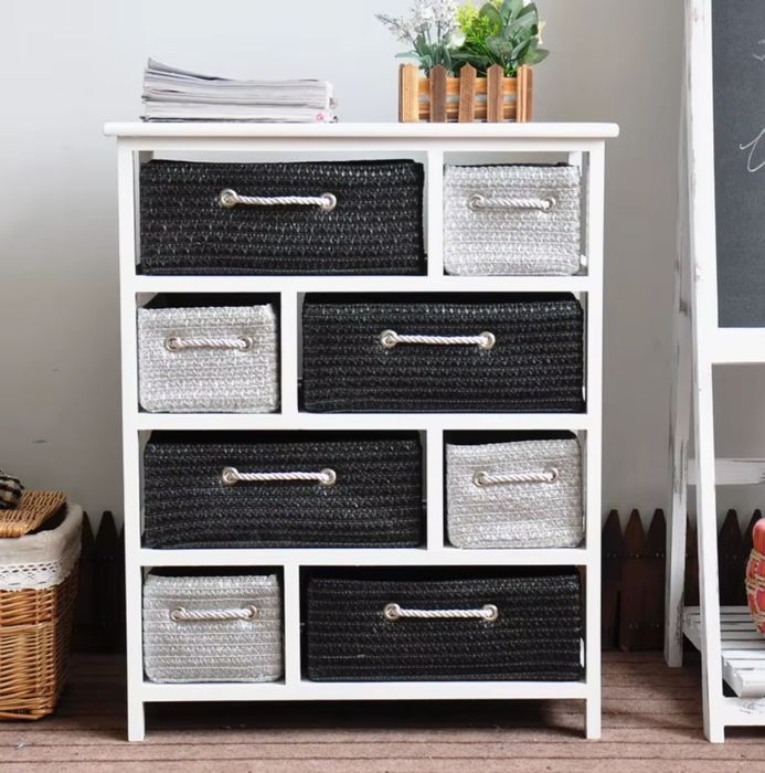 Элитный комод с ротанговыми ящиками – стиль и удобство в одном