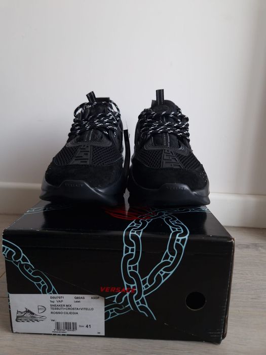 Versace Chain Reaction - Negri - Marimea 41 - Cadoul Ideal - Urgent