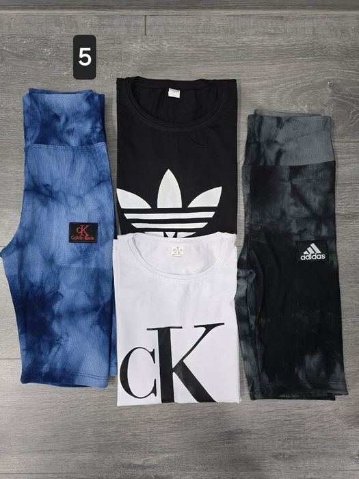 Set dama 4 piese 
Colanti scurti tetra+ tricou