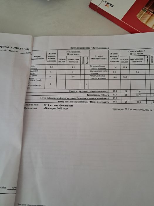 Продается срочно квартира в 5 этажном домеом
