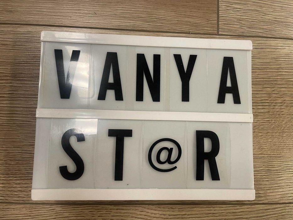 Light Box / Светеща табела за послания с големи букви