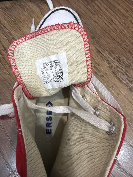 converse all star красные