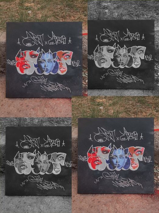 Tablou Graffiti Mural