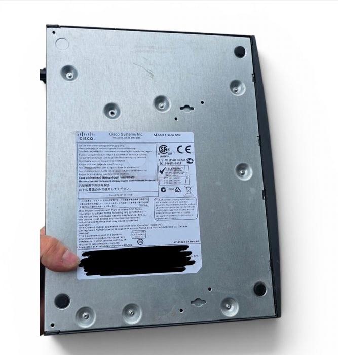 Router Cisco 880 Series (Cisco887VA-SEC-K9) – Echipament Profesional de Rețea
