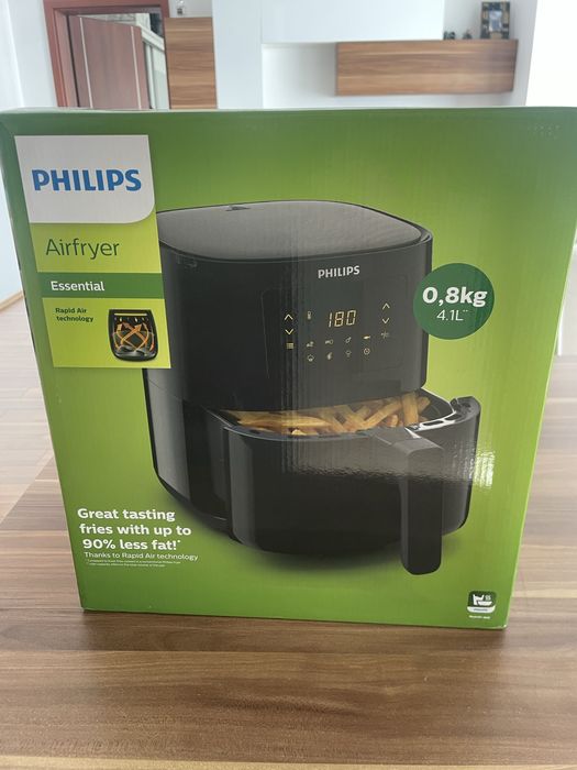 AirFryer Philips HD9252/90 1400W, cu touch