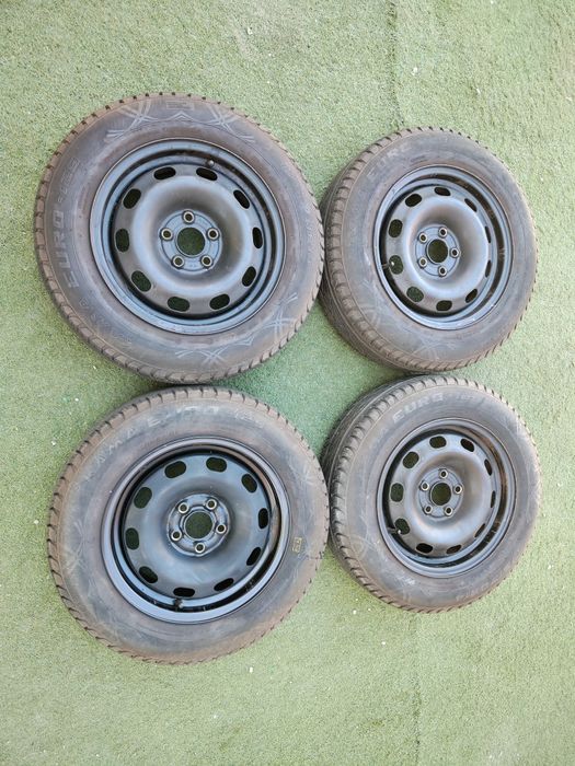 14 5x100 Vw Polo Skoda Seat метални джанти 5х100 175/70/14