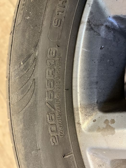 Джанти r16 със летни гуми фулда