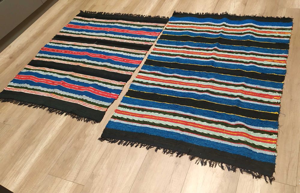 2 броя тъкани килими