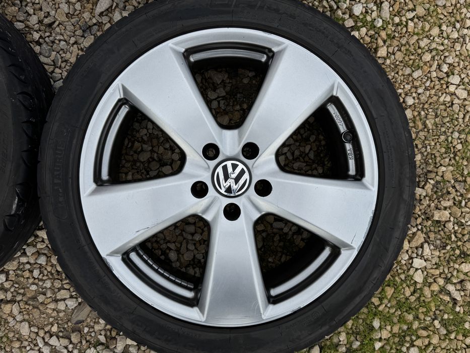 Джанти с НОВИ Гуми 5х112 18 цола VW | AUDI | MERCEDES | SKODA | SEAT