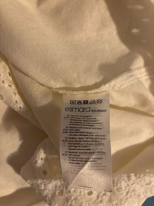 Rochie de vara din in si bumbac Esmara masura 44