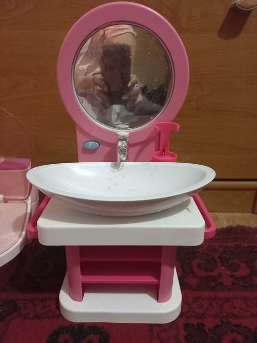 Игрушки для Беби Борна. Унитаз и умывальник. Запф оригинал