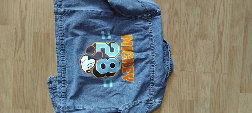 Geaca blugi baieti 6/8 ani ,Micky ,noua