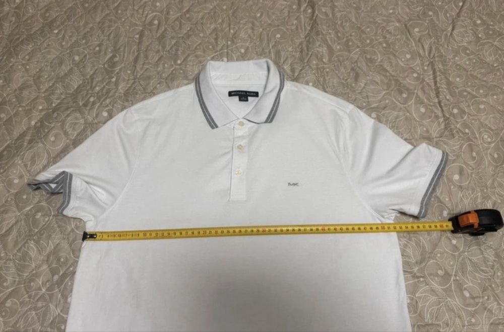 Tricou polo alb Michael Kors - marime L