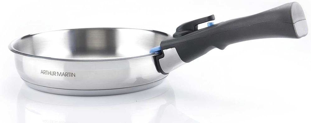 Комплект за готвене Arthur Martin 10 части, с подвижна дръжка Inox