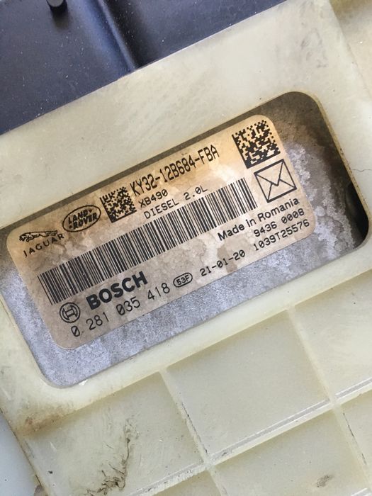 Calculator ECU Range Rover Evoque/Jaguar. 2.0D 204DTD. 2016-2022