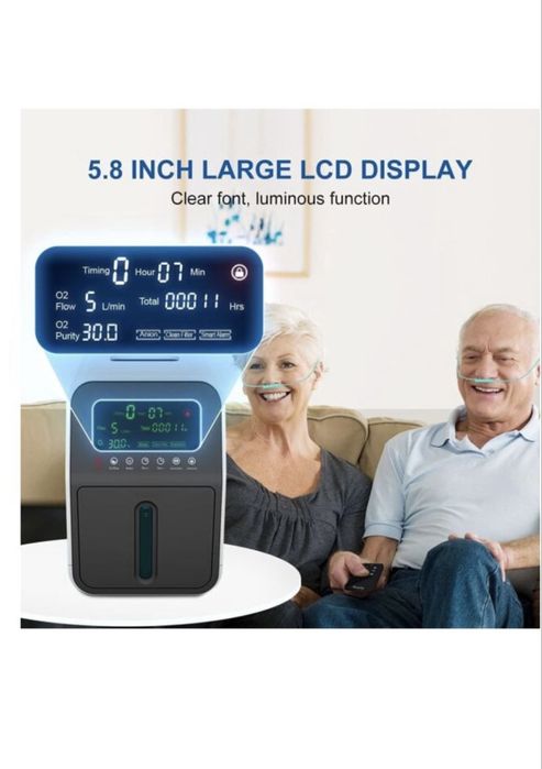 Concentrator de Oxigen, Capacitate 1-9L/min, Functie de Aerosoli