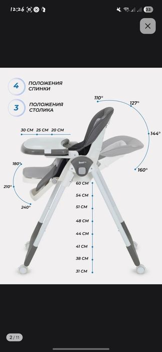 Продам стульчик для кормления