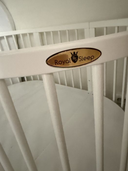 Patut oval Royal Sleep 9 in 1 Alb × 1