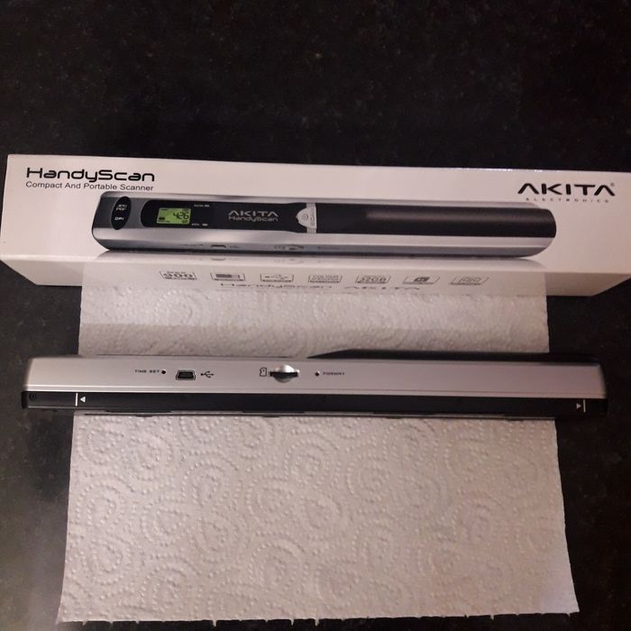 Scanner manual,profesional AKITA Japan,nou,in cutie.