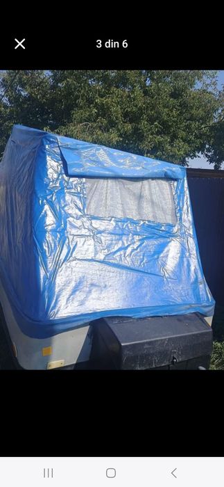 Remorca cort înmatriculat