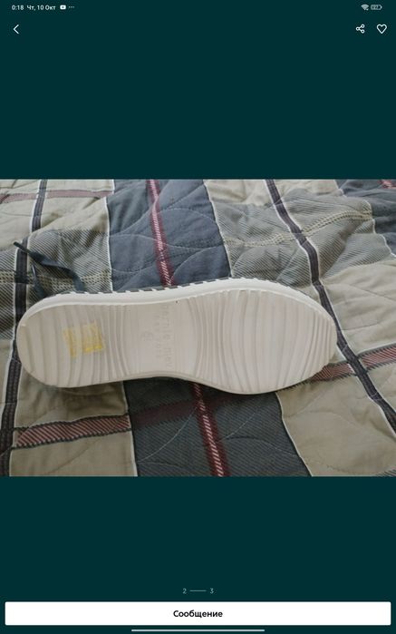 Кросовки 34 - 35 натуральной кожи из США 6овые