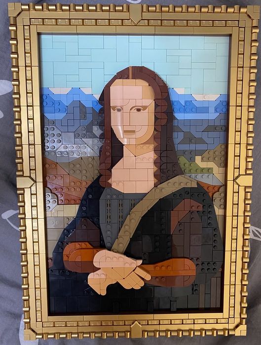 Lego Мона Лиза картина