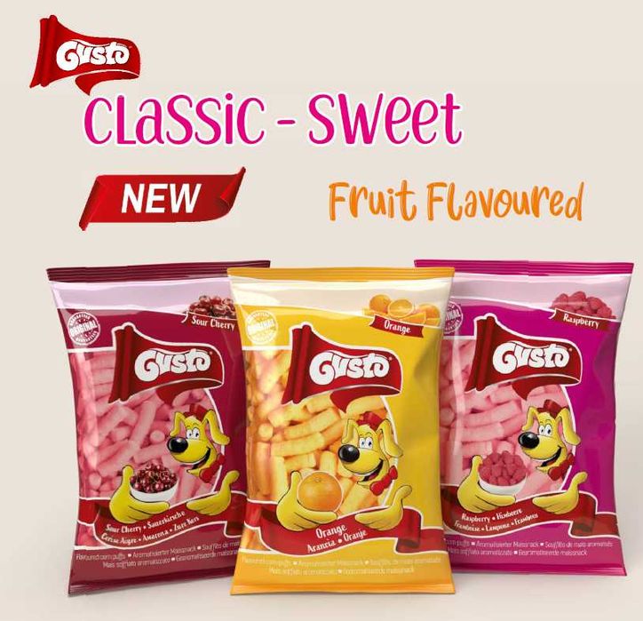Pufuleti Gusto Classic Sweet EN-GROS - 0.63 USD/punga (min 1 palet)