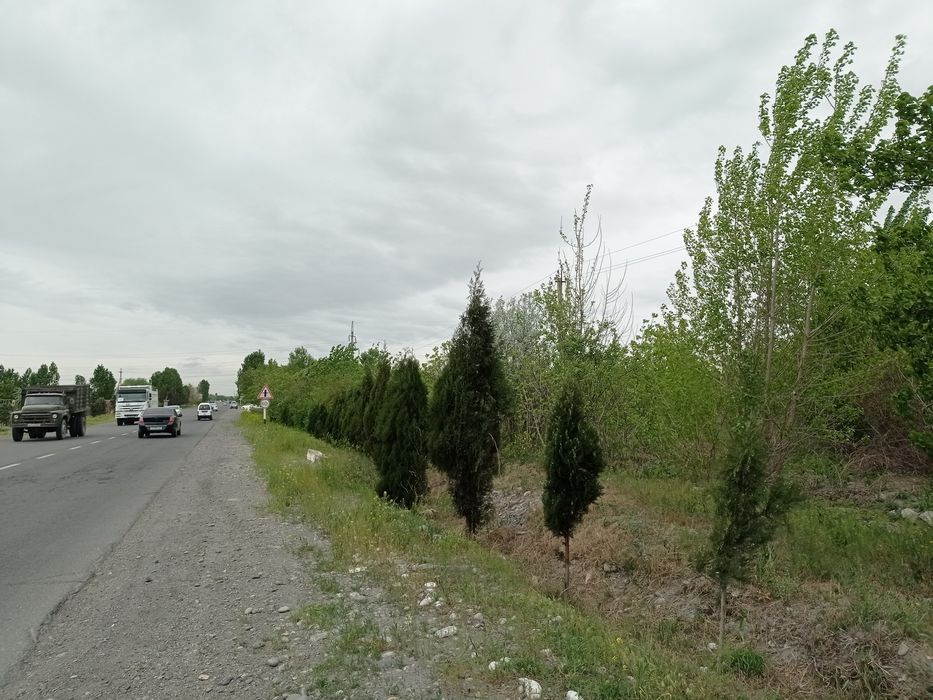 Г.Коканд. Ер майдони сотилади.Катта йул буйида. 35 Сотих Кокон машина