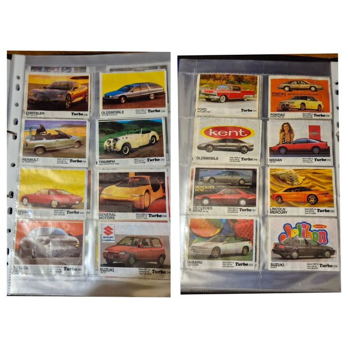 Colecție 102 surprize Turbo + 4 ambalaje