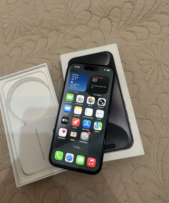 Новый IPhone 15 Pro 512gb 100% | 0-0-24