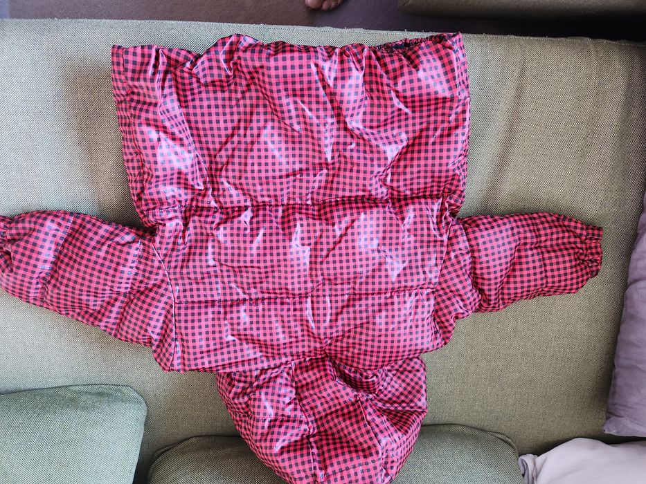 Червено детско зимно яке Zara 110 cm, 4-5 год.