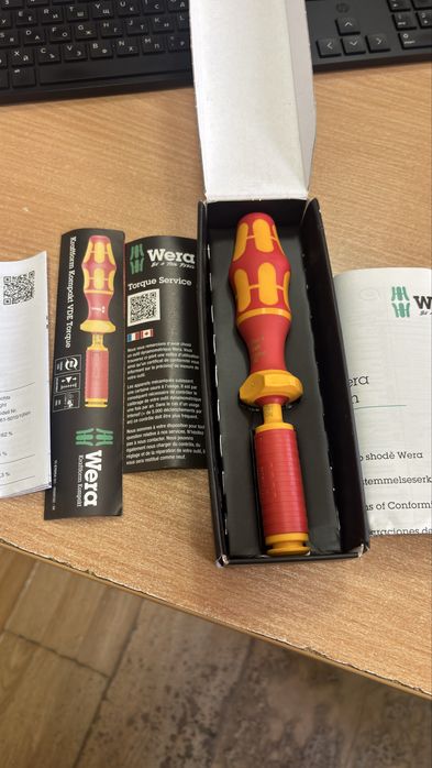 WERA 7444 VDE динамометрична отверка