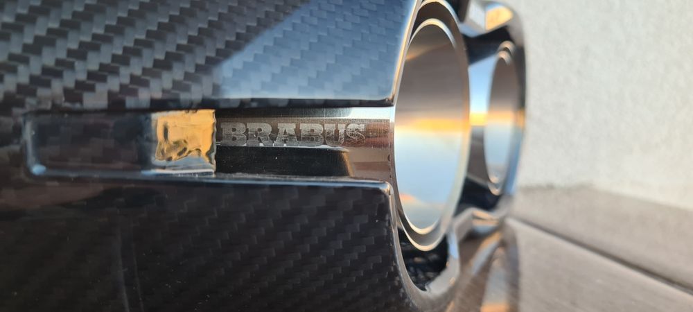 G 900 W463 AMG BRABUS ROCKET накрайници Red line