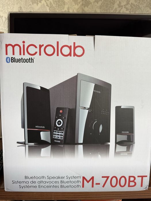 Продам колонки Microlab M-700BT Новые!